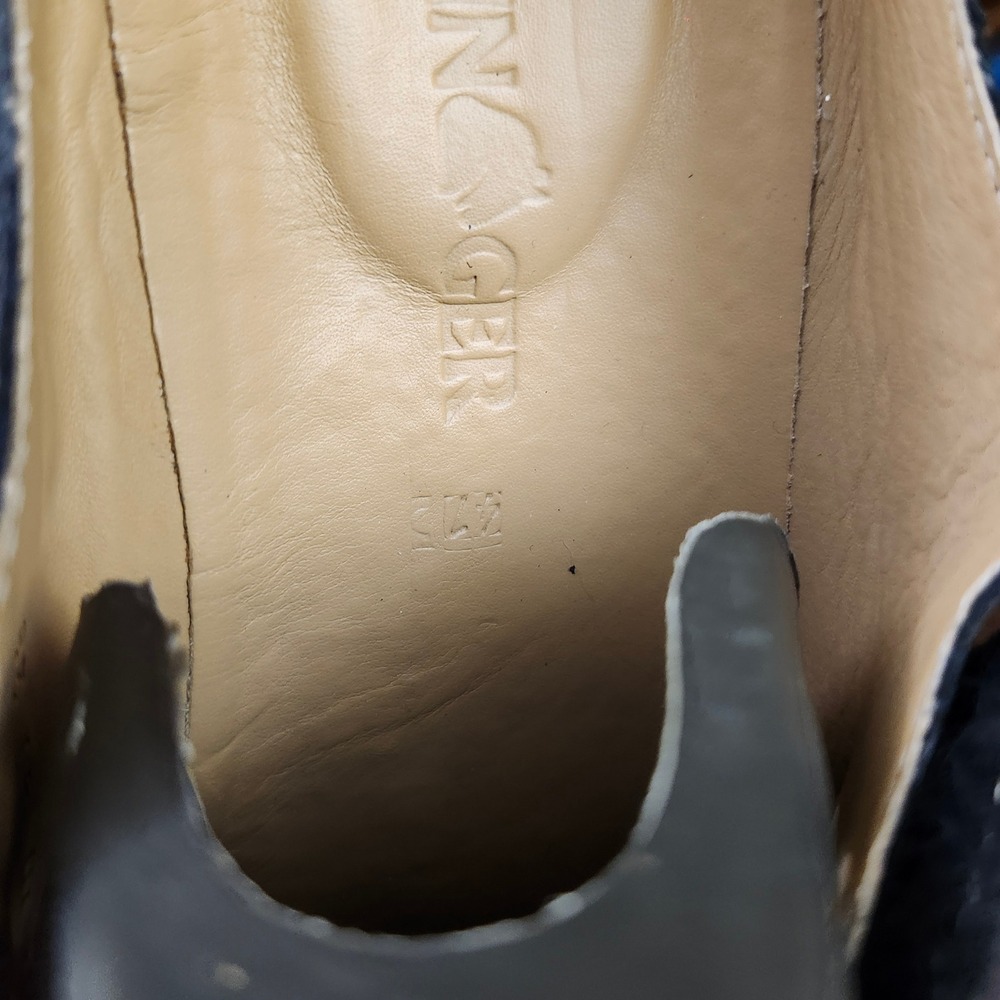 Haflinger Black Leather Cork Clog Mules 10.5 Earthy  Comfy Lagenlook Women - Picture 12 of 12